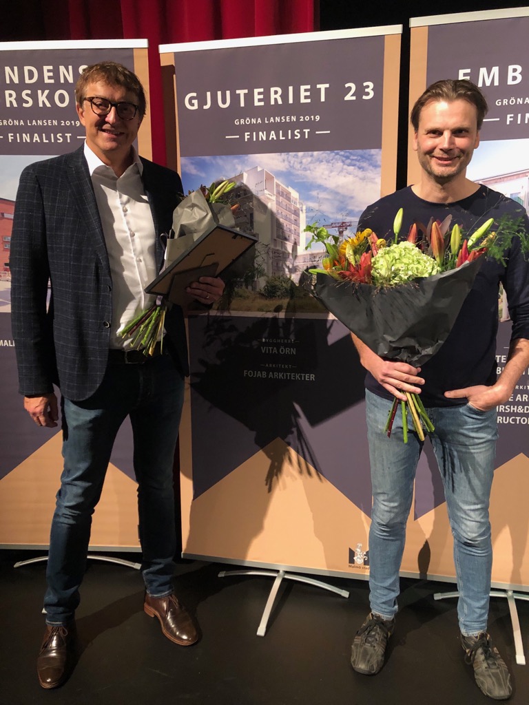 Vita Örn vann Stadsbyggnadspriset ”Gröna Lansen” 2019